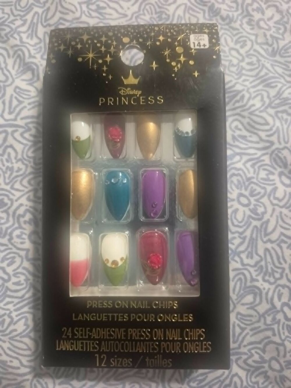 Disney Princess Press On Nail Set
